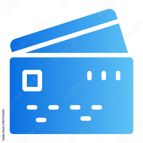 Credit card Line Gradient Icon