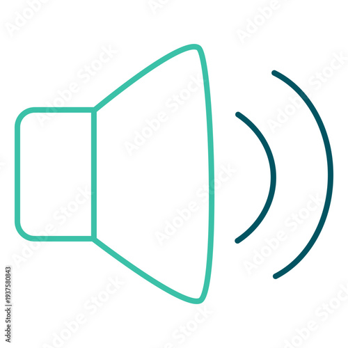 Audio Sound Line Icon