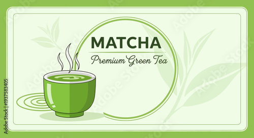 Matcha Green Tea Cup