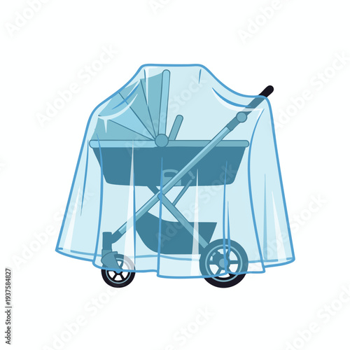 Baby Stroller with Rain Cover
