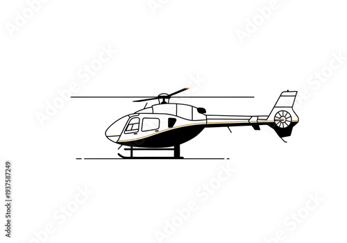 Modern Rotorcraft Aircraft Transportation Vehicle Flying Transport Service Aviation Machine Engineering Technology Flight Motion Aerial