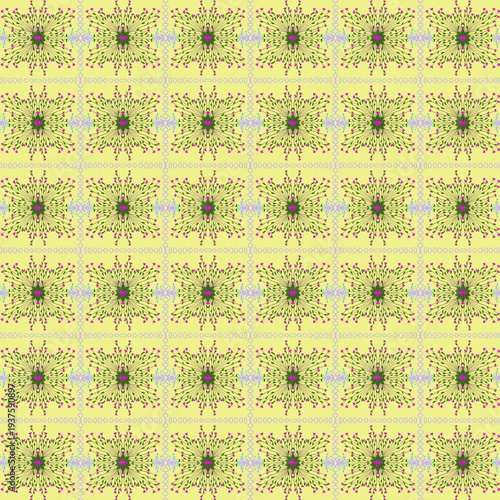 yellow flower pattern