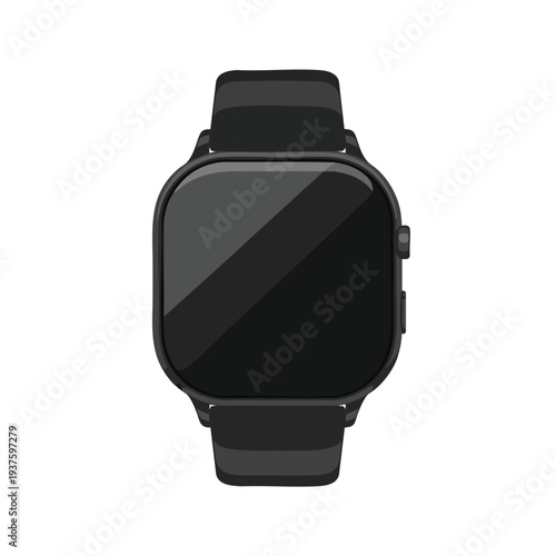 Modern Smartwatch with Touchscreen Display and Fitness Tracking Features