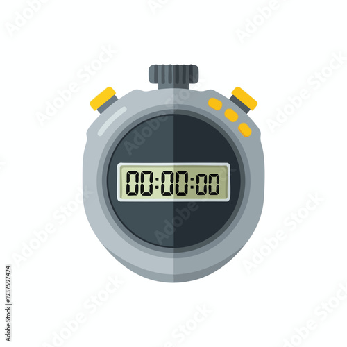 Modern Digital Stopwatch for Timing and Sports Events