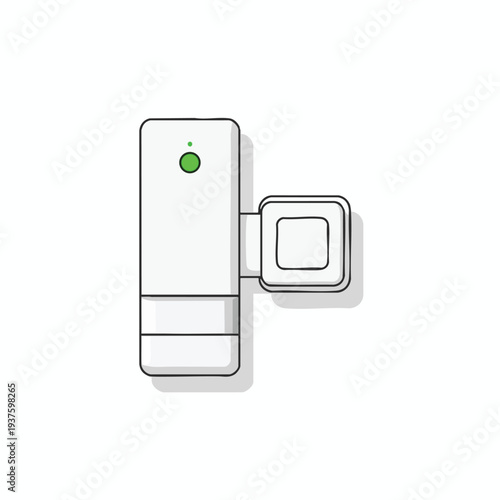 Modern Digital Device with Compact Design for Technology and Communication