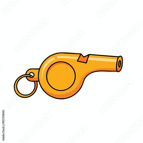 Colorful Whistle Keychain Accessory for Lanyards and Keys