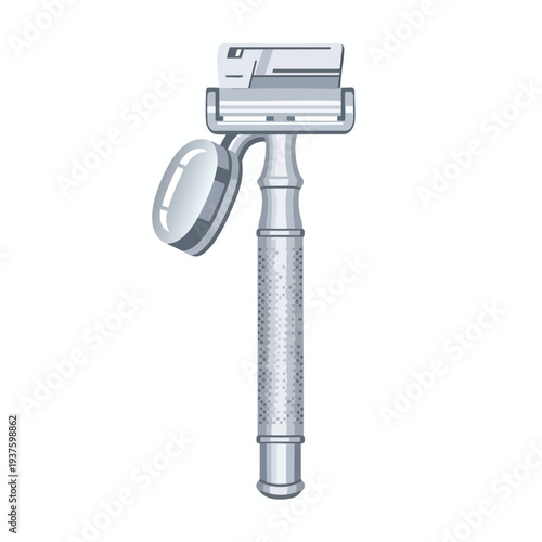 Classic Safety Razor with Adjustable Blade for Smooth Shaving