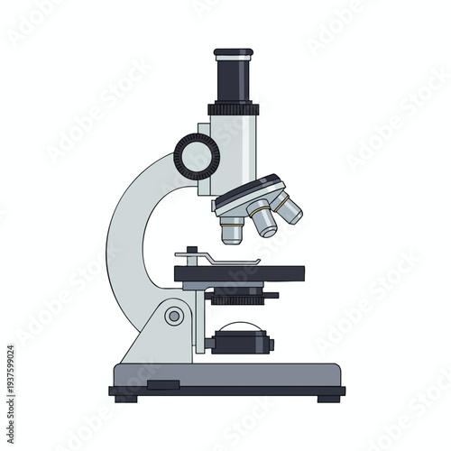 Advanced Laboratory Microscope for Biological and Medical Research