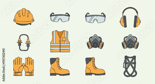 safety gear personal protective equipment construction safety.