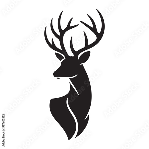 deer silhouette vector