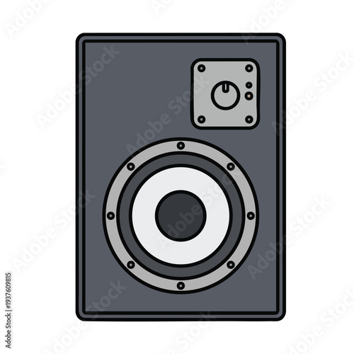 Professional Studio Monitor Speaker for Audio Production and Sound Engineering