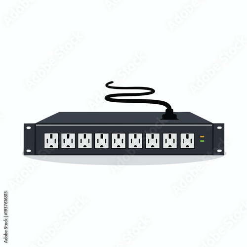 Power Distribution Unit with Multiple Outlets