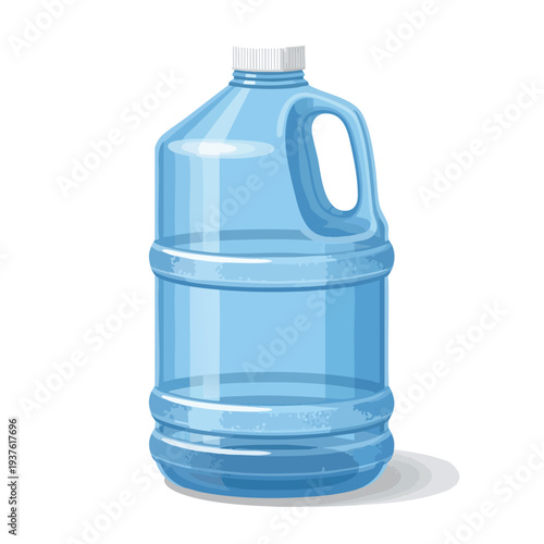 Clear Large Bottle of Fresh Drinking Water for Hydration and Refreshment