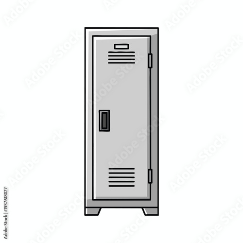 Industrial Storage Locker for Secure Equipment and Personal Items