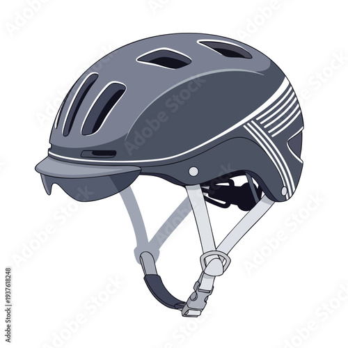 Modern Cycling Helmet for Safety and Comfort in Outdoor Recreation