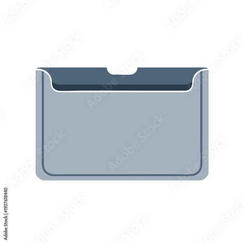 Modern Open Top Office File Organizer for Desk Storage