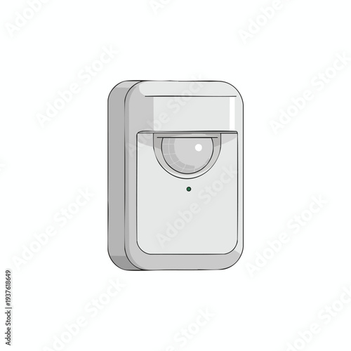Modern Motion Detector Sensor for Home Security and Automation