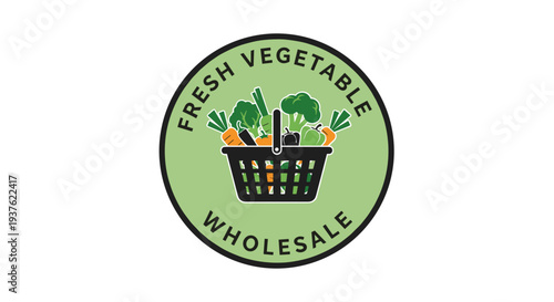 Fresh Vegetable Wholesale Logo Design 2.