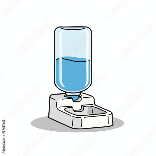 Medical IV Fluid Bag with Infusion Pump for Healthcare and Treatment