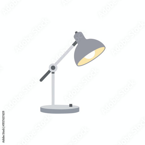 Modern Adjustable Desk Lamp with Bright LED Light for Home and Office Workspace
