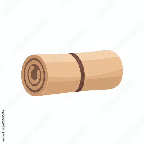 Cozy Wooden Floor Mat for Yoga Meditation or Relaxation Activities