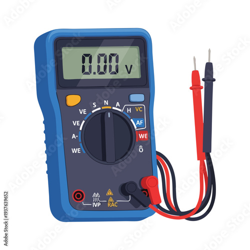 Digital Multimeter for Electrical Testing and Measurement