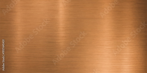 Brushed gold metal texture merges with a dark natural oak wood grain pattern to create a sophisticated textured surface for a hardwood panel wall or floor background