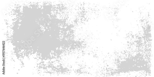 An old black grunge background with a dirty texture and winter snow pattern features an artistic floral border ornament for a Christmas holiday wallpaper illustration