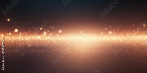 Abstract glowing light background with rays and stars