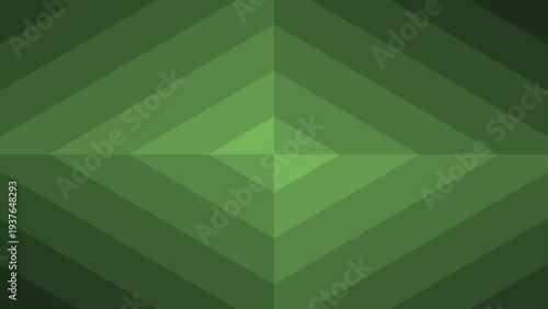 Seamless geometric mosaic background featuring an abstract green triangle pattern with a modern vector design style for artistic wallpaper or decoration