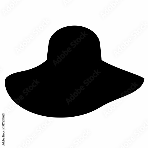 Stylish wide brimmed floppy sun hat protects from the harmful UV rays