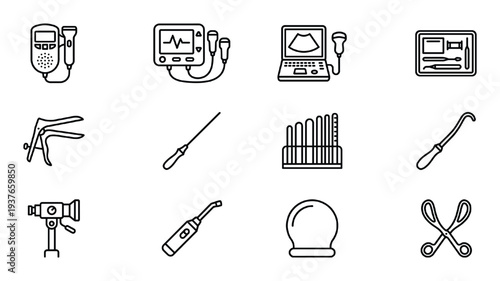 Chemical beaker of laboratory equipment for mixing solutions and chemical reaction vector