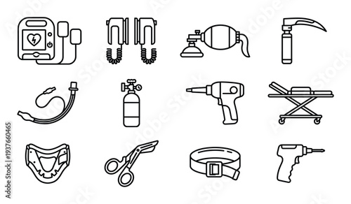 Mammography machine vector illustration isolated on transparent background for cancer awareness concept