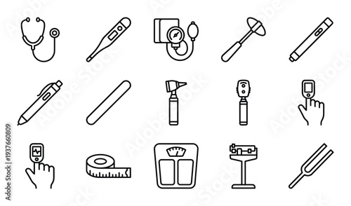 Mobile x ray unit machine vector illustration isolated on transparent background for hospital concept