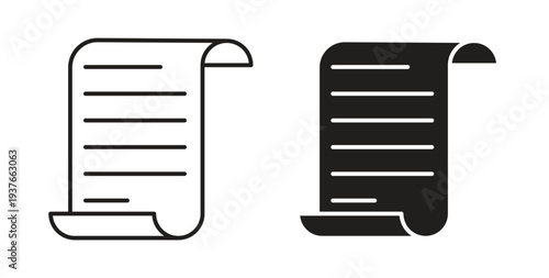 History icon, Outline Symbol Illustration, Editable Stroke perfect for logos and more