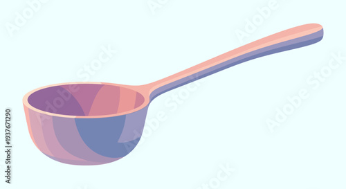 Plastic Measuring Spoon with Long Handle, Kitchen Utensil for Cooking and Baking