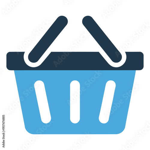 Shopping Basket Icon – Online Store Ecommerce