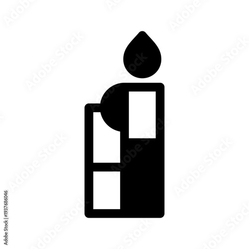 Lighter Icon Vector Symbol Design Illustration