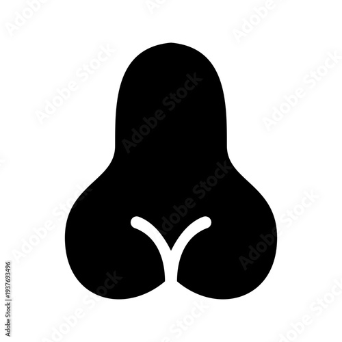 Runny Nose Icon Vector Symbol Design Illustration