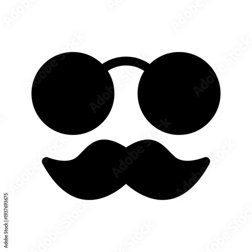 Glasses Icon Vector Symbol Design Illustration
