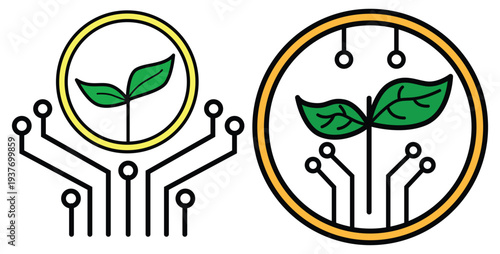 Teamwork and growth concept with hands holding plant vector illustration flat design