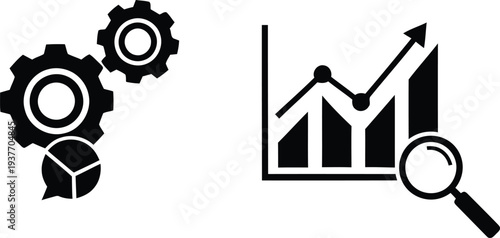 Business optimization and data analysis concept