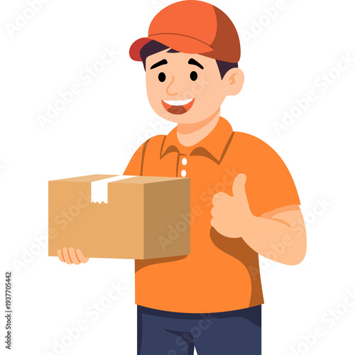 Illustration of Delivery Holding Box