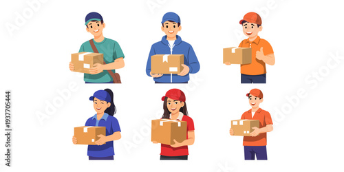 Illustration of Delivery Holding Box