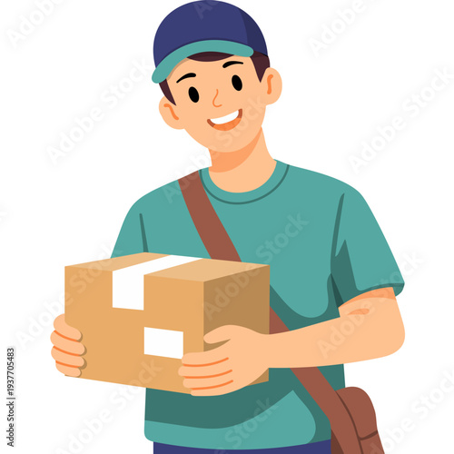 Illustration of Delivery Holding Box