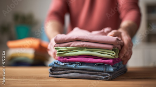 stack of clothes