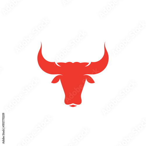 Taurus Logo Template vector icon illustration