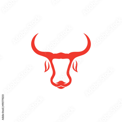 Taurus Logo Template vector icon illustration
