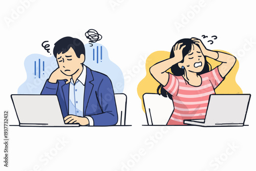 People with computer problems