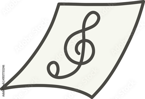 높은음자리 악보